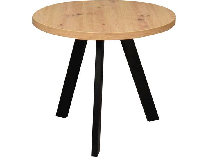 Mäusbacher Couchtisch Couchtisch rund, Couchtisch rund Durchmesser 60cm, Metallgestell
