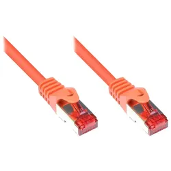 Alcasa 3m Cat6 S/FTP Netzwerkkabel Orange S/FTP (S-STP)