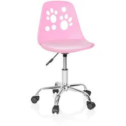 hjh OFFICE Kinderdrehstuhl FANCY I Kunstleder ohne Armlehnen