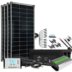 Offgridtec© Autark XXL-Master 600W Solaranlage - 2000W AC Leistung... - 0% MwST. (Angebot gemäß §12 USt Gesetz.)