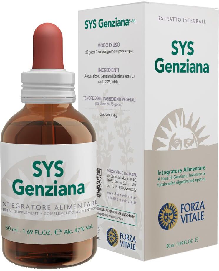 FORZA VITALE ITALIA Srl SYS GENZIANA GOCCE 50ML