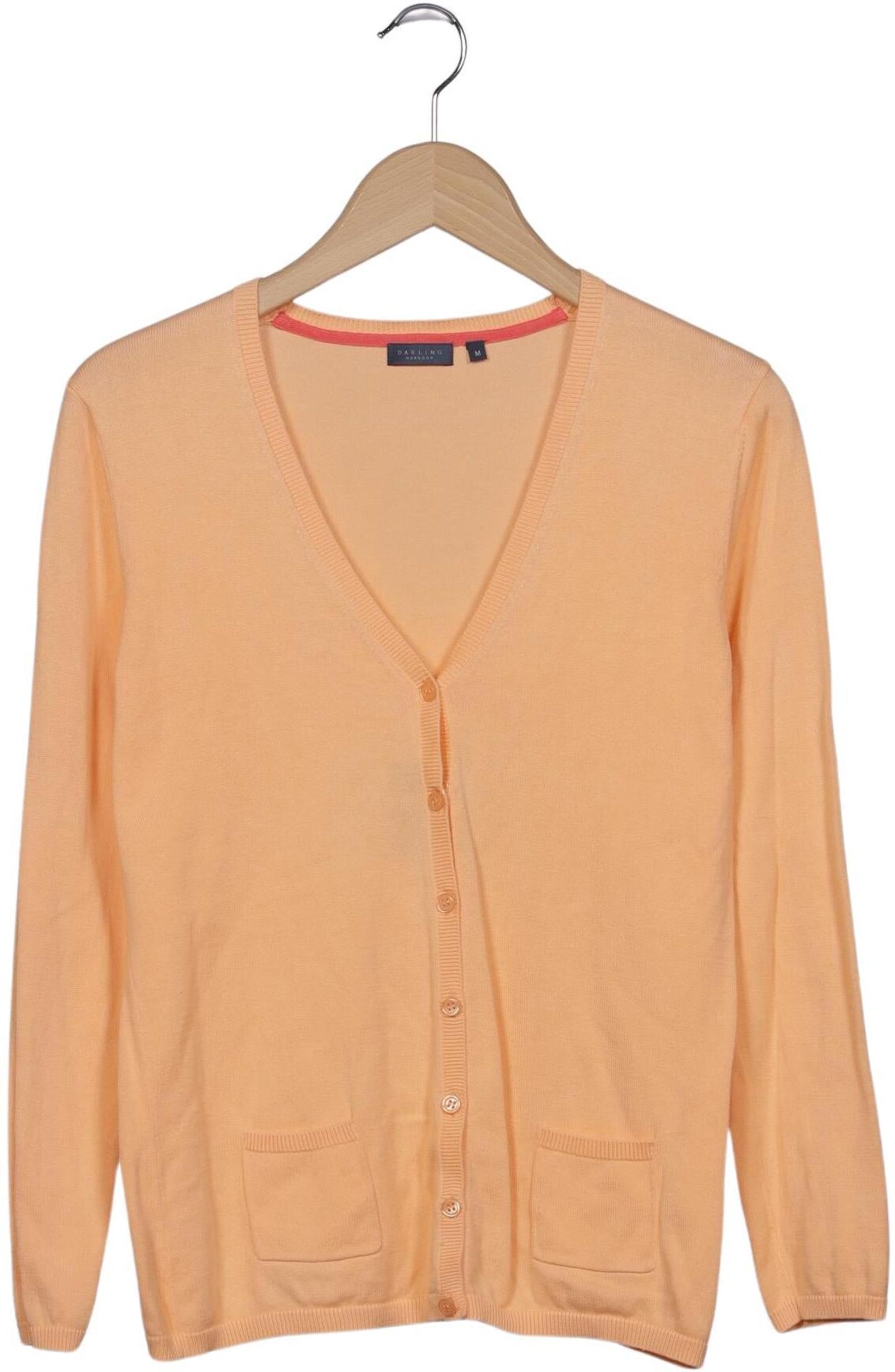 Darling Damen Strickjacke, Orange, Gr. M, Baumwolle - Second Hand