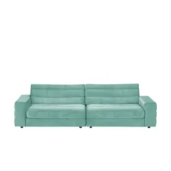 Big Sofa  Scarlatti ¦ blau ¦ Maße (cm): B: 296 H: 83 T: 125.0