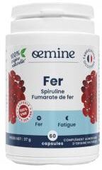 Oemine Fer Fatigue 60 Capsules - Pot 60 capsules