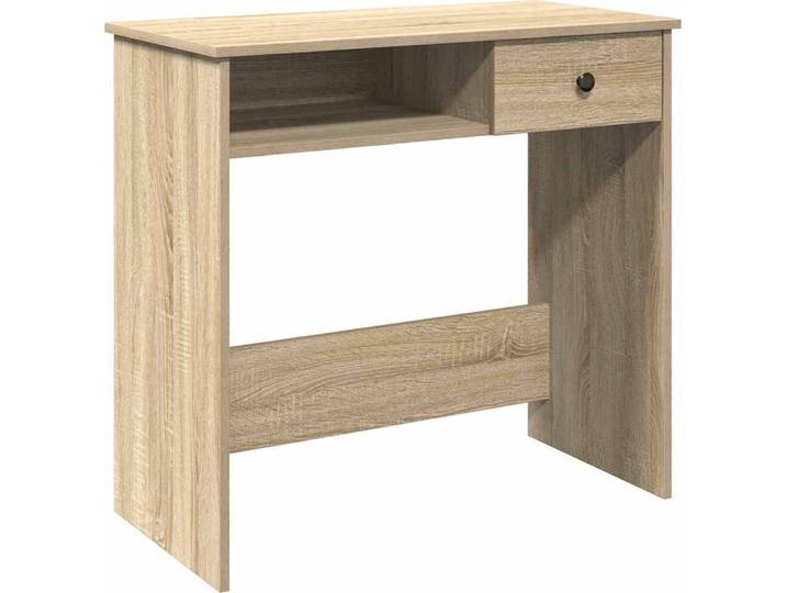vidaXL Bureau chêne Sonoma 80x40x75 cm bois composite