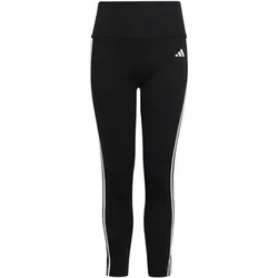 ADIDAS Kinder Tight Essentials AEROREADY 3-Streifen High-Waisted, Größe 152 in Schwarz Schwarz
