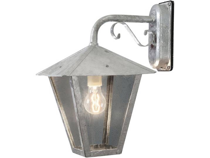 Landelijke buitenlamp Benu Down zinkgrijs KonstSmide - 435-320