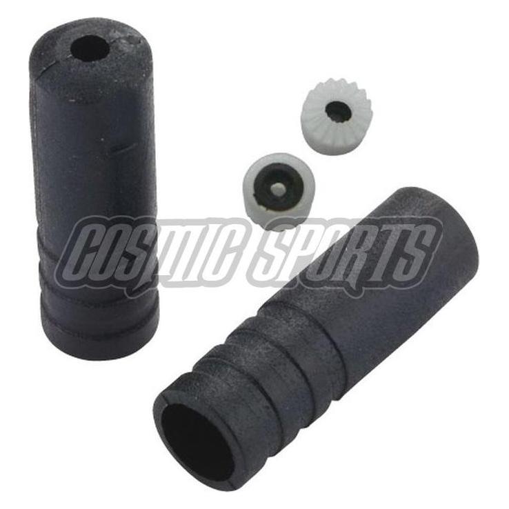 Jagwire BOT007 End caps Sealed, 4mm Shift, plastic, black (100pcs) (JA5160)