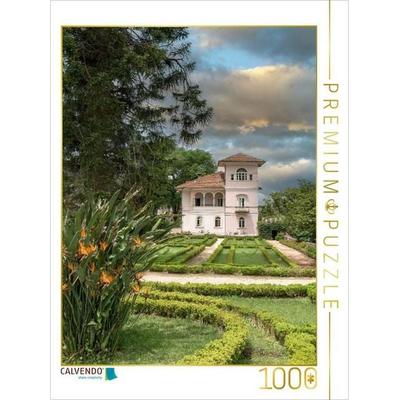 CALVENDO Puzzle Ein Nebengebäude mit romantischen Garten und einer wundervollen Flora. | 1000 Teile Lege-Größe 64 × 48 cm Foto-Puzzle für glückliche