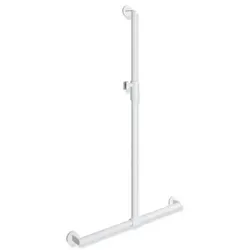 Hewi System 900 Duschhandlauf 900.35M40060VH 1250 x 765 x 765 mm, weiß tiefmatt-Lichtgrau