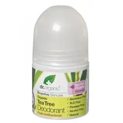 Dr Organic Tea Tree Deodorant Roll On 50ml