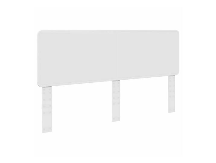 vidaXL Bett Kopfteil Glänzend Weiß Holzwerkstoff (1-tlg)