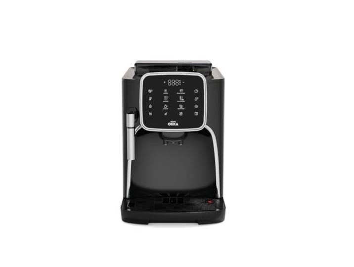 arzum OK0030-0500 Kaffeemaschine Chrom mit Milchaufschäumdüse