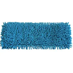 Wischmop Chenille Mopp Sprintus Octopus 40 cm blau samtartige Oberfläche, für besonders gute Schmutzaufnahme