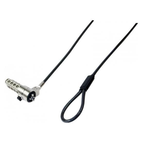 Dacomex 915045 - 2 m - Edel - Code - Stahl - Schwarz - Silber (915045)