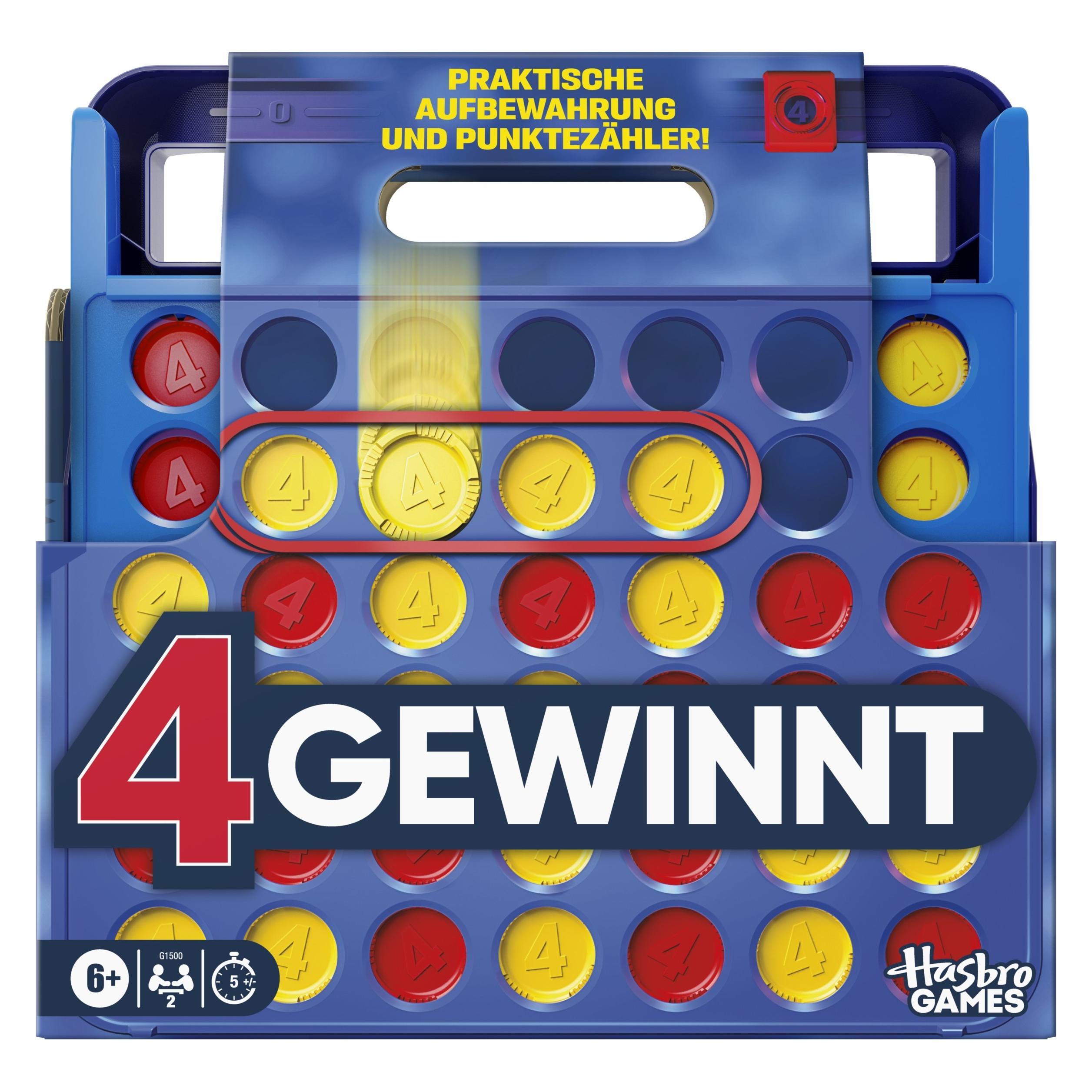 Hasbro Gaming Connect 4 Refresh (Deutsch, 2 Spieler) (G1500100)