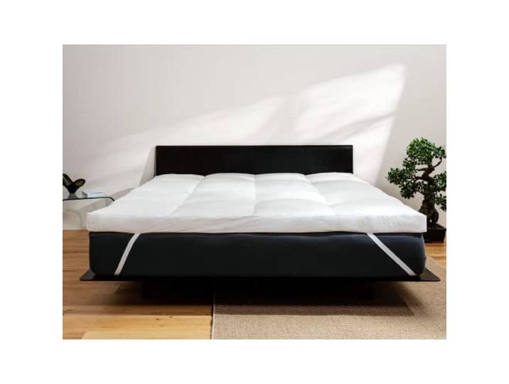 BEFA NATUR Made in Germany Matratzentopper einlagig 180x200 cm aus 85% Federn und 15% Daunen, Allergiker geeignet (Nomite), Öko-Tex 100 Klasse 1 Zertifiziert, EN Standart 12934, Downpass