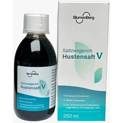 BLUMENBERG Spitzwegerich Hustensaft V Erkältung 250 ml