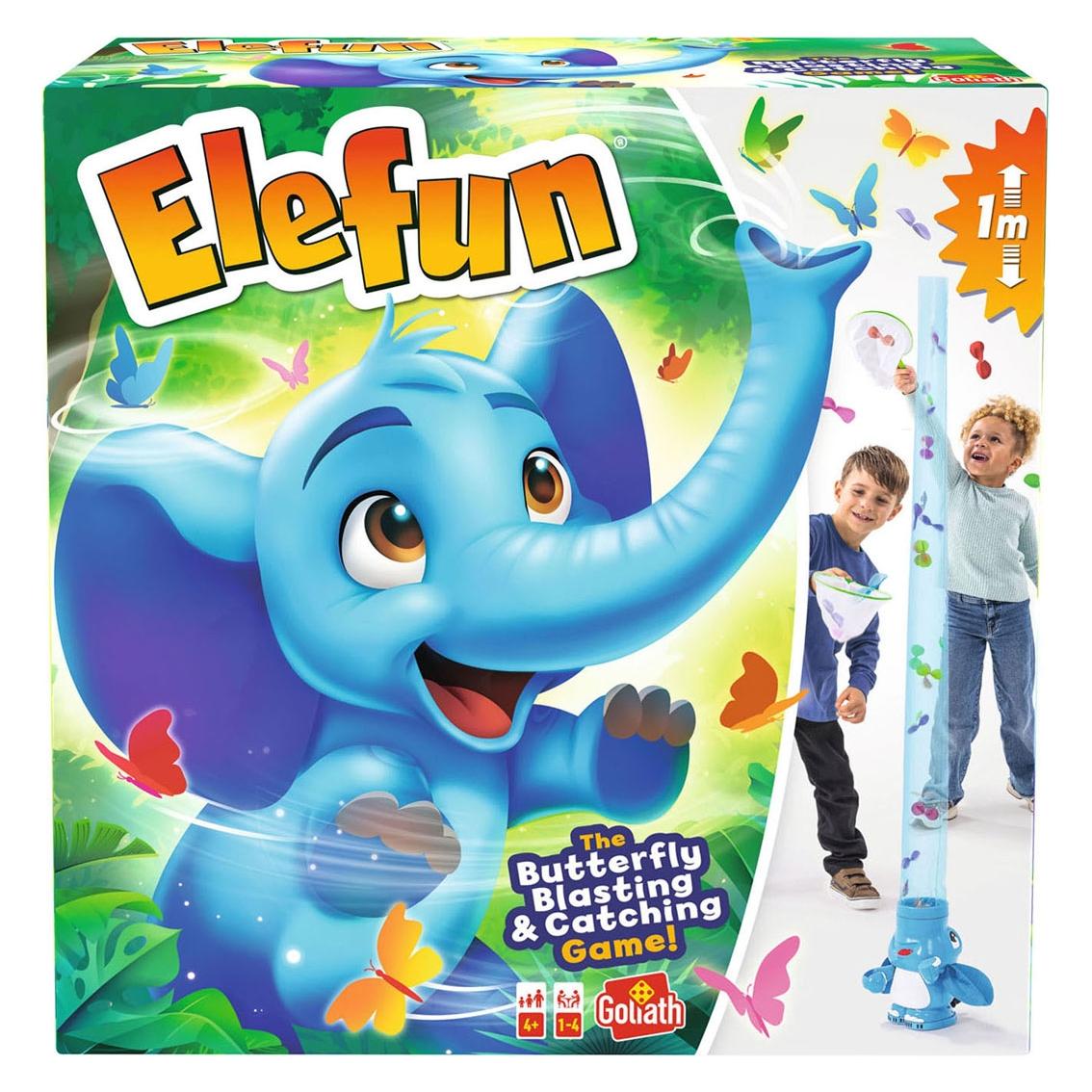 Goliath Toys Elefun-Kinderspiel (Dänisch, Deutsch, Englisch, Französisch, Niederländisch, Norwegisch, 1 - 4 Spieler) (938556.006)