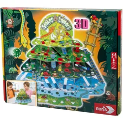 Noris Snakes & Ladders Dschungel 3D Leiterspiel