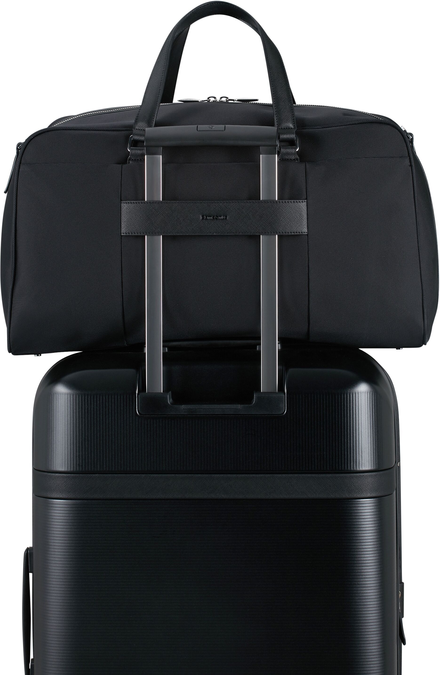 Reisetasche SAMSONITE "IMAGE BIZ", Gr. B/H/T: 25cm x 29,5cm x 51cm, schwarz, Nylon, Polyurethan, Taschen Reisetasche, Duffle S