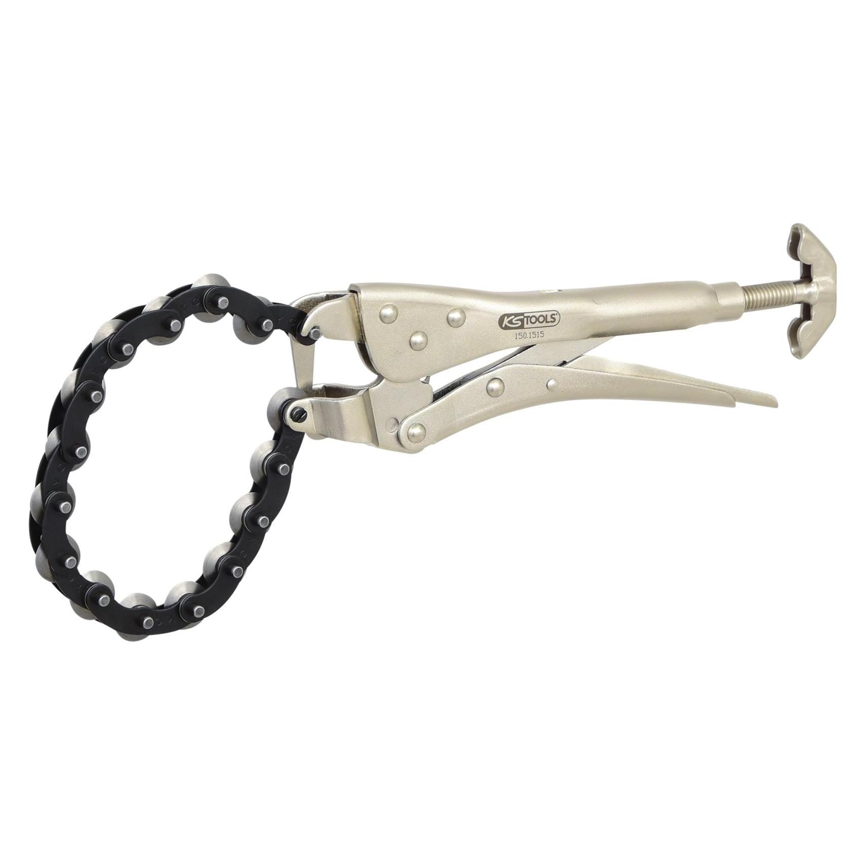 KS Tools Edelstahl-Grip-Kettenrohrabschneider (330 mm) (150.1515)