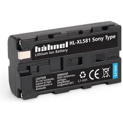 Hähnel DK/DV BATTERY SONY HL-XL581 (Kamera Akku), Kamera Stromversorgung, Silber, Schwarz