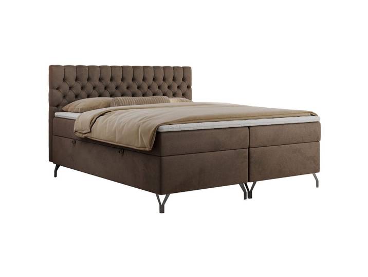 BOXBETT GRIMALDI 140/200 Braun Velvet - H4