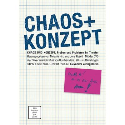 Chaos und Konzept, Set von Melanie Hinz,Jens Roselt, Alexander, 978-3-89581-228-6