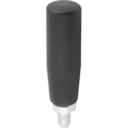 ZYLINDERGRIFF DREHBAR D=M10 THERMOPLAST, KOMP:STAHL (K0774.10250800)