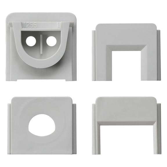 Gira Set Adapter Ltg.einf. WG AP Grau 000730 (33740854)