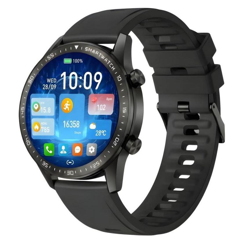 Gravity Smartwatch Czarny Bransoleta i Pasek GT10-1 (46 mm, ohne SIM) (66546442)