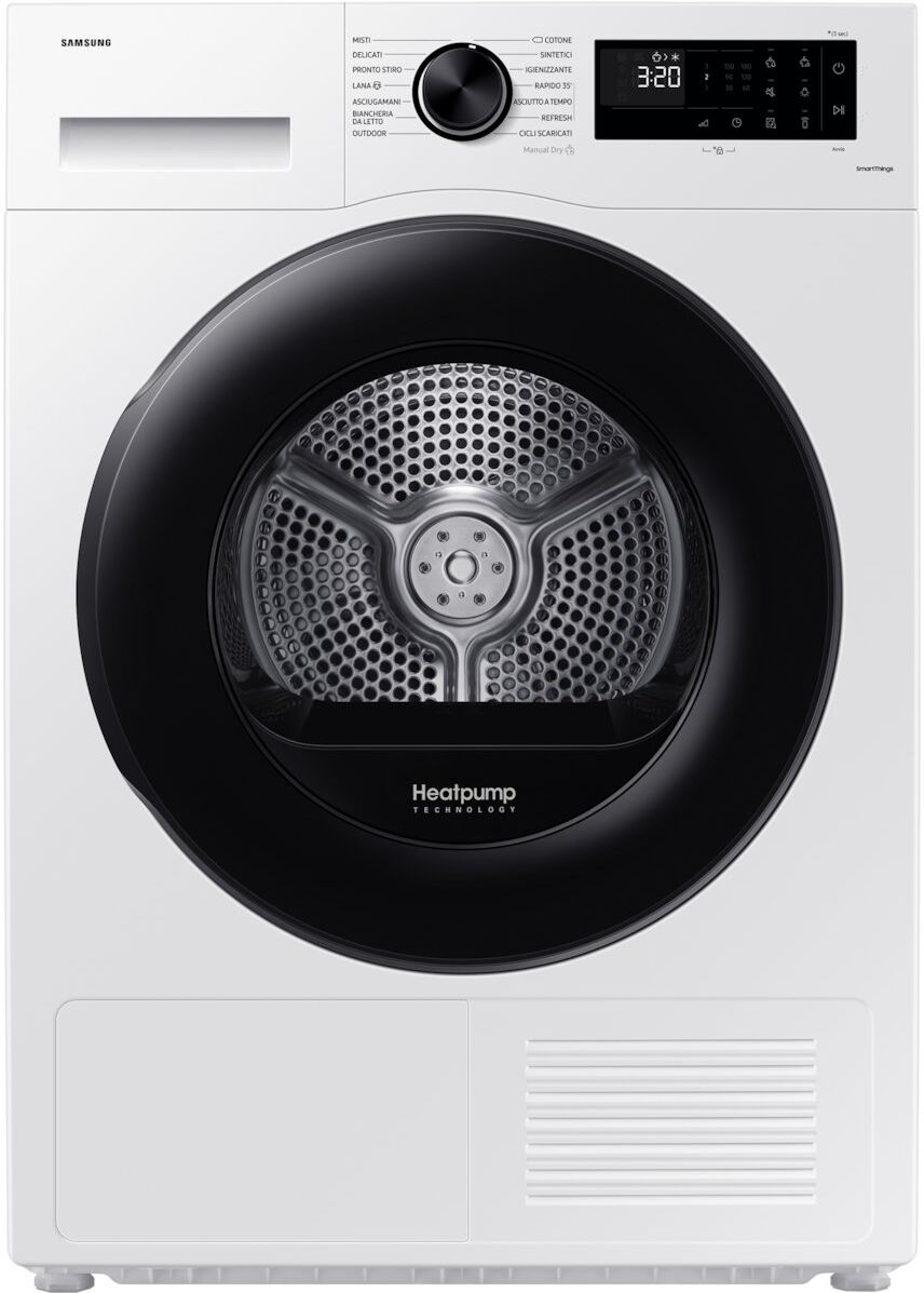 Asciugabiancheria Samsung SERIE 5000 DV80DG52B0AEET Crystal EcoDry Whi