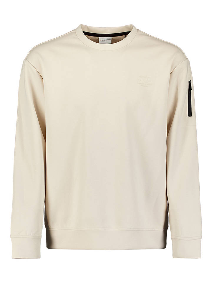 No Excess Sweatshirt in Creme - M