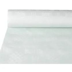 6 Papier-Tischdeckenrollen, weiß, 80 cm x 50 m, 250058