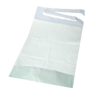 SG Bavoirs jetables pour adulte avec poche - 2 plis 38 x 48 cm - 3 paquets de 150 bavoirs