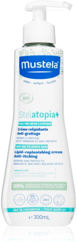 Mustela BIO Stelatopia+ crème apaisante pour bébé 300 ml