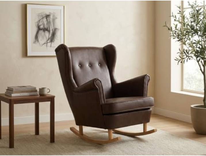 Family Meble Schaukelsessel Ari Boston – skandinavischer Sessel – Variante 66