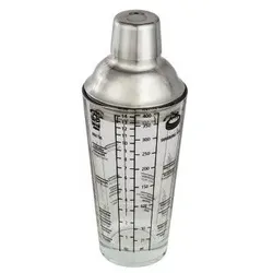 8,5 cm 111550 Cocktail-Shaker aus Glas 400ml