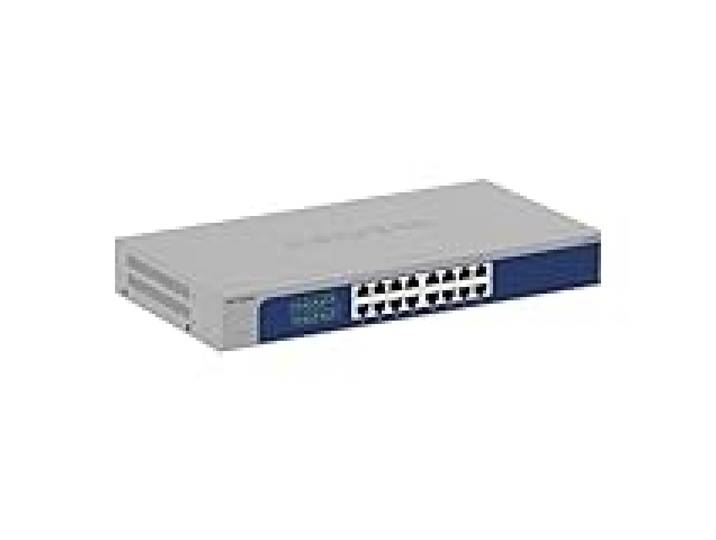 NETGEAR (GS516) Switch Non manageable Ethernet Gigabit 16 Ports RJ45, Positionnement sur Un Bureau au Mur ou en Rack, et Protection à Vie.