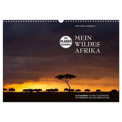 Emotionale Momente: Mein wildes Afrika (Wandkalender 2027 DIN A3 quer), CALVENDO Monatskalender
