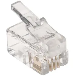 RS PRO Stecker modular 4/4, Elektronikkabel + Stecker