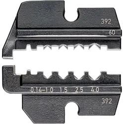 KNIPEX Crimpeinsatz für gedrehte Kontakte (HTS + Harting) 80 mm - 974960
