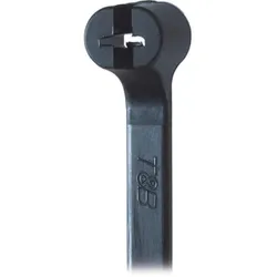 ABB TY244MX-RW Ty-Rap für Bahnindustrie 368x3,6 mm, 130N, schwarz, UV-beständig PA 6.6, -60/+105°C, EN 45545-2, HL2halogen- und silikonfrei, VPE  - 1000 Stück