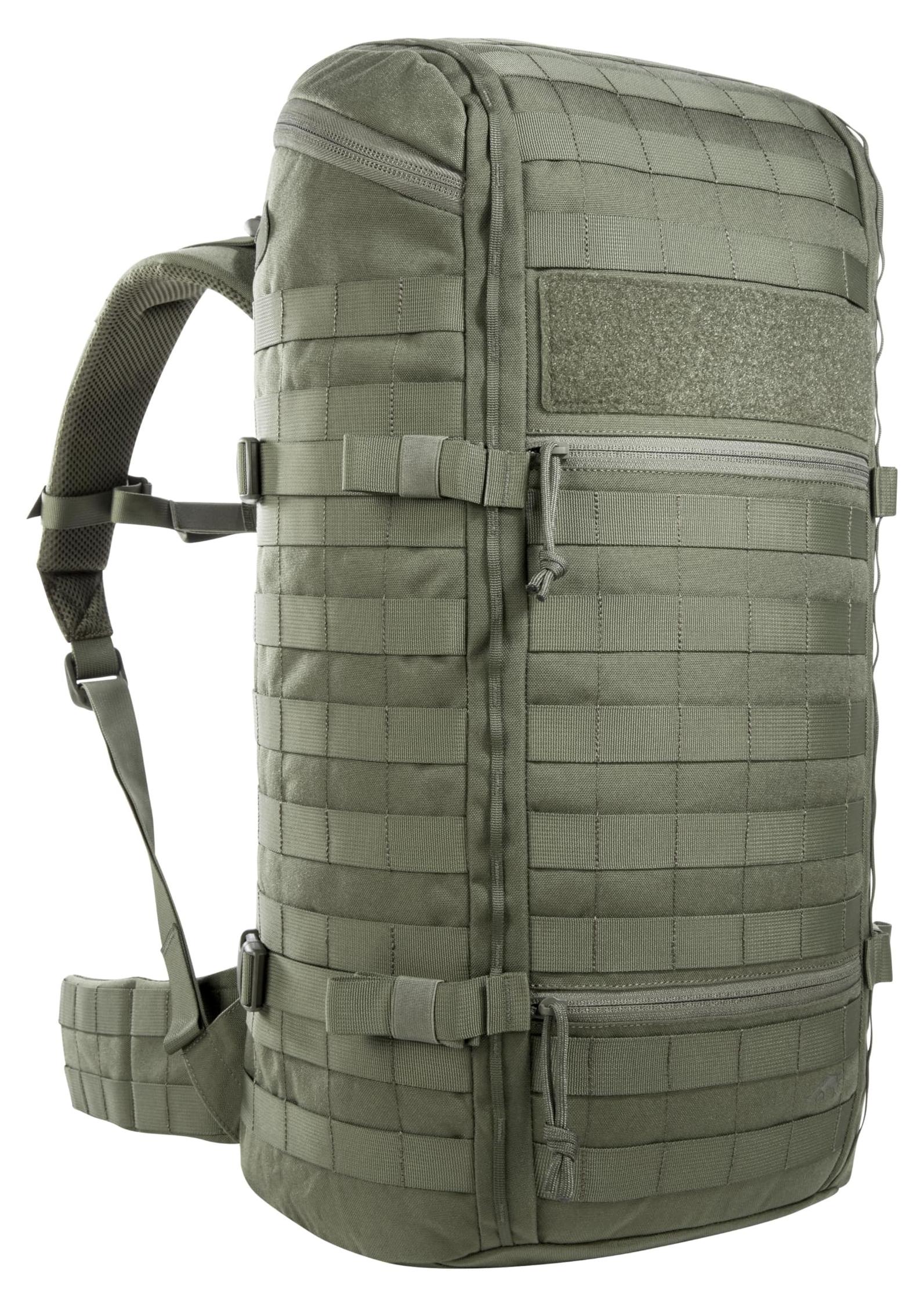 Modularer Toploader-Rucksack 30 L, Molle-System, oliv