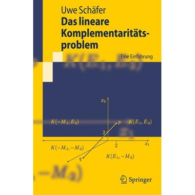 Das lineare Komplementaritätsproblem, Taschenbuch von Uwe Schäfer, Springer Berlin, 978-3-540-79734-0