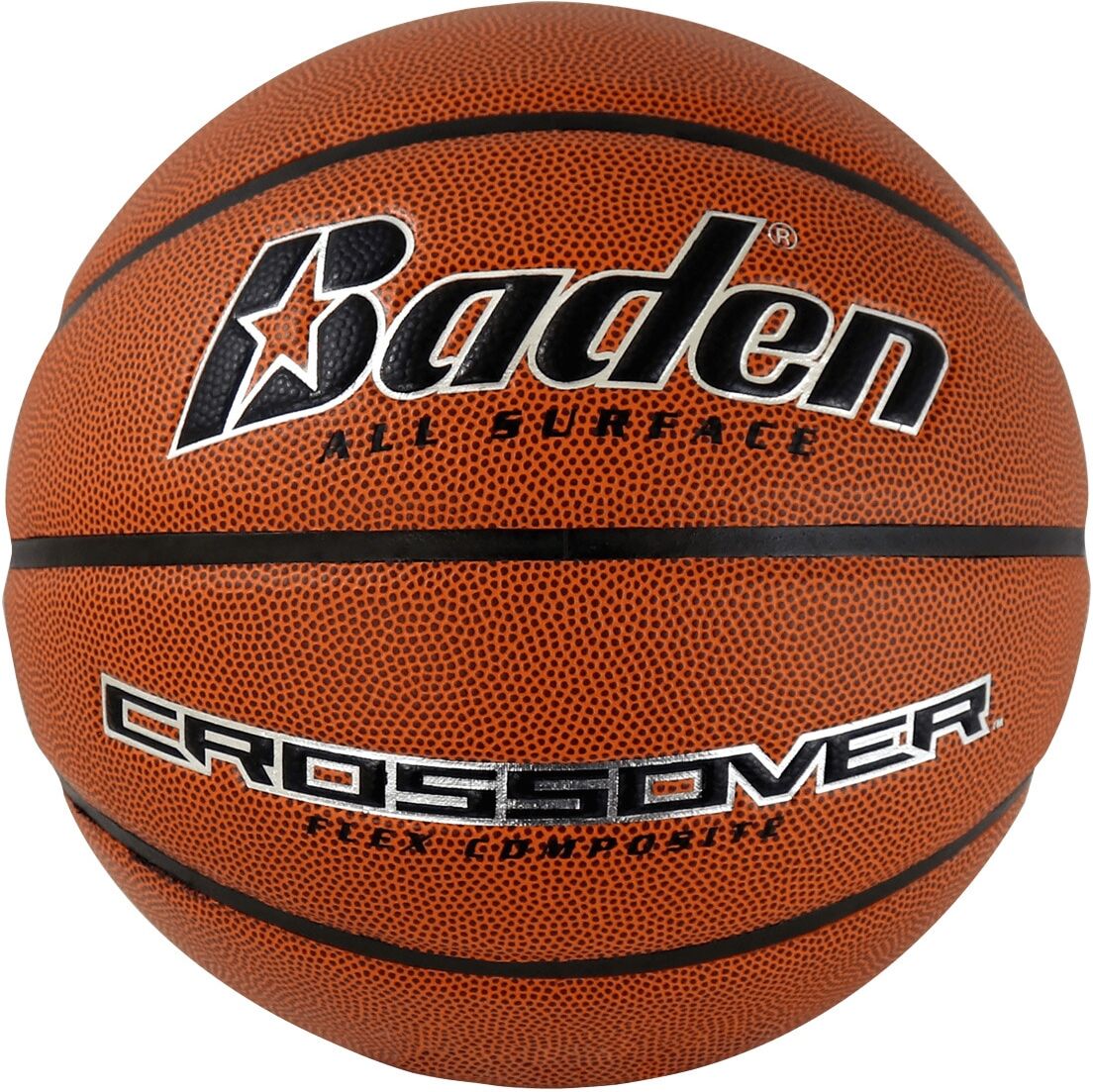 Basketball KEMPA "Basketball Baden Crossover" Gr. 7, orange, Bälle, Herren, 7, Basketball