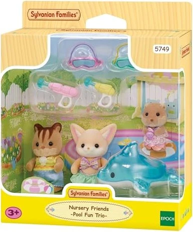 Sylvanian Families Baby Trio Badespaß