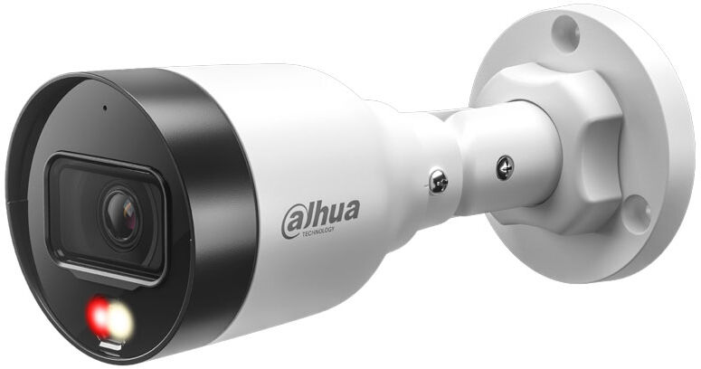Dahua Telecamera Ip  Ipc-Hfw1239s1-A-Il-S6 2mp Full Hd 2.8mm Led Ir 30m Rilevamento Ai Poe Ip67