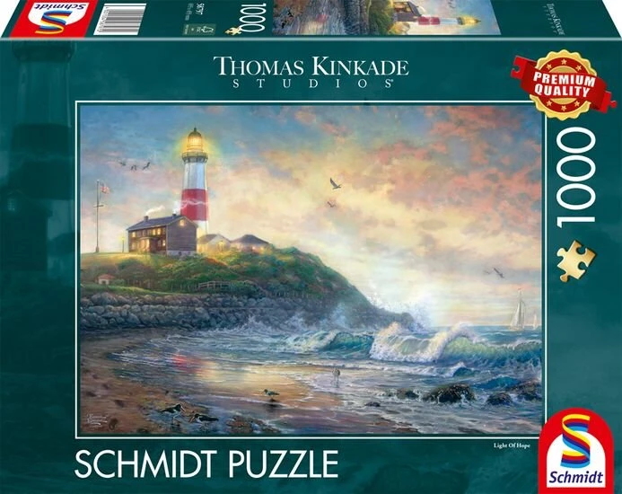 Schmidt Spiele Thomas Kinkade Studios: Leuchtturm der Hoffnung (1000 Teile)